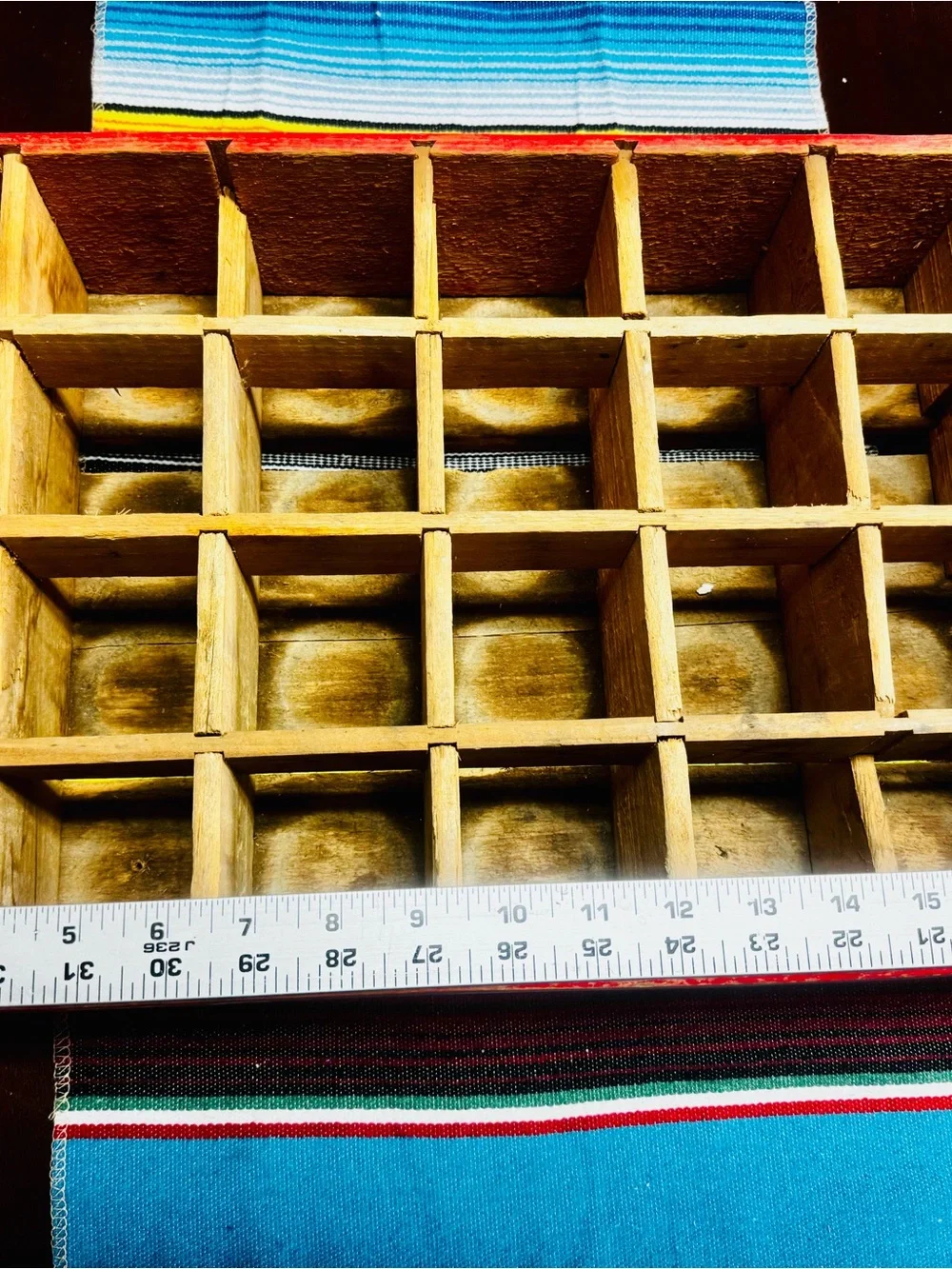 Coca Cola Red Wooden Display Crate Panel 1979 bottle case